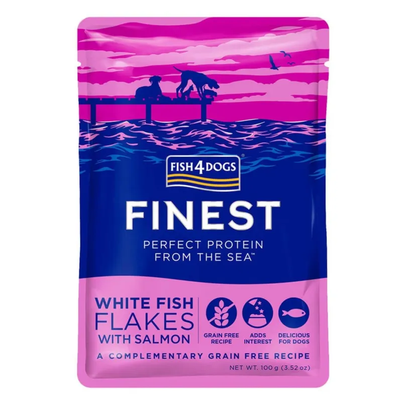Fish4Dogs koera einekotike Finest Flakes 100g