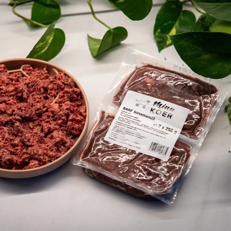 MK BARF hirv 1 tk menüü 2*250g
