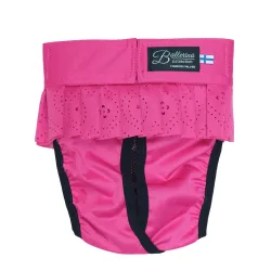 Finnero koera jooksuajapüksid pitsilise äärega Ballerina Lace Dog tumeroosa