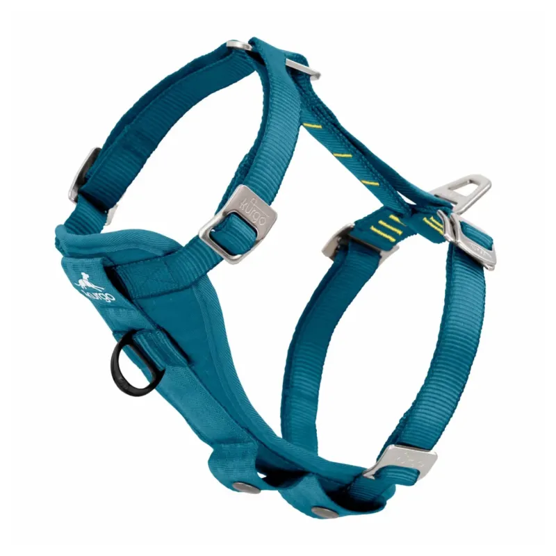 Kurgo Enhanced Strength Tru-Fit Smart Harness – tugevdatud turvatraksid koerale autoga sõitmiseks tumesinised