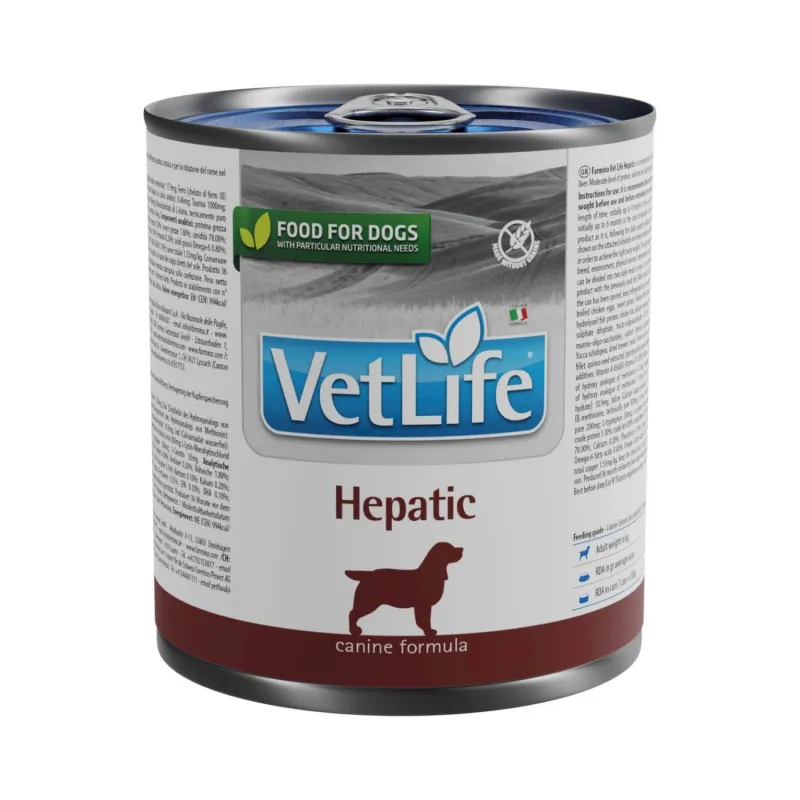 Farmina maksafunktsioone toetav konserv VetLife Canine Hepatic