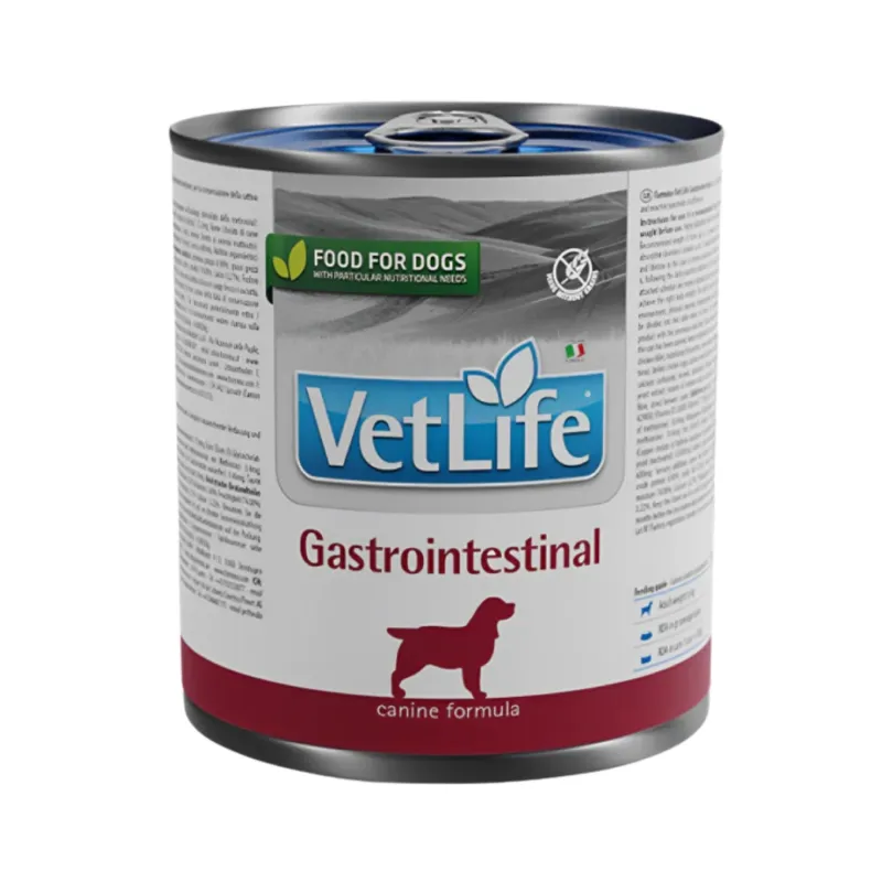 Farmina seedeprobleemide leevendamiseks konserv VetLife Canine Gastrointestinal