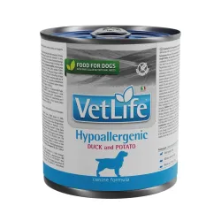 Farmina Part ja Kartul hüpoallergeenne konserv VetLife Canine Hypoallergenic Duck & Potato