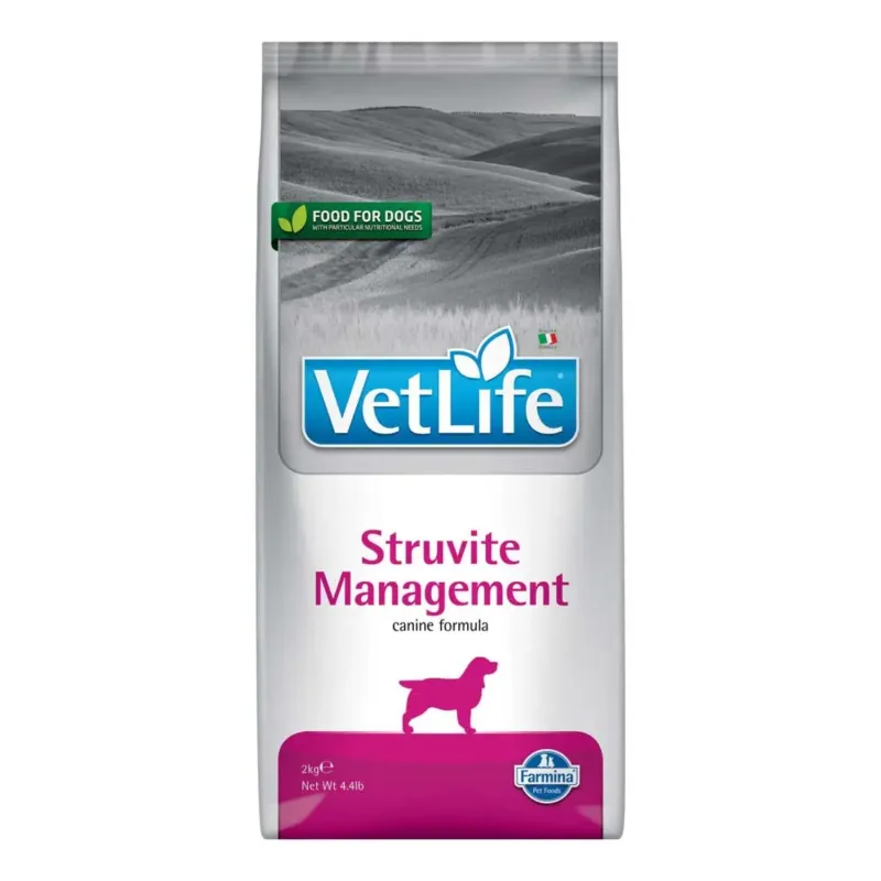 Farmina kusekivide ohjamiseks täissööt VetLife Canine Struvite Management