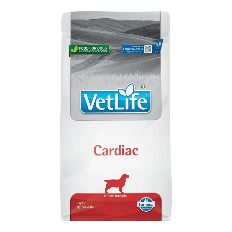 Farmina südamepuudulikkuse toetamiseks täissööt VetLife Canine Cardiac