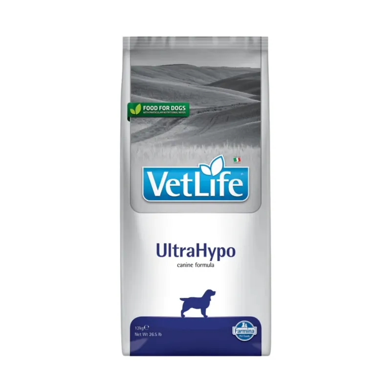 Farmina hüpoallergeenne täissööt VetLife Canine UltraHypo