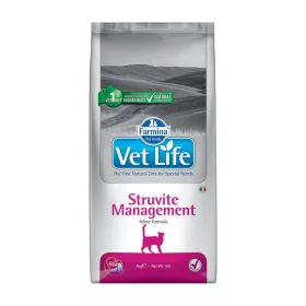 Farmina struviitkivide ohjamiseks täissööt kassile VetLife Feline Struvite Management