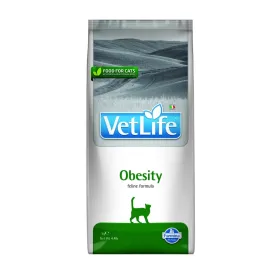Farmina kehakaalu langetamiseks täissööt kassile VetLife Feline Obesity