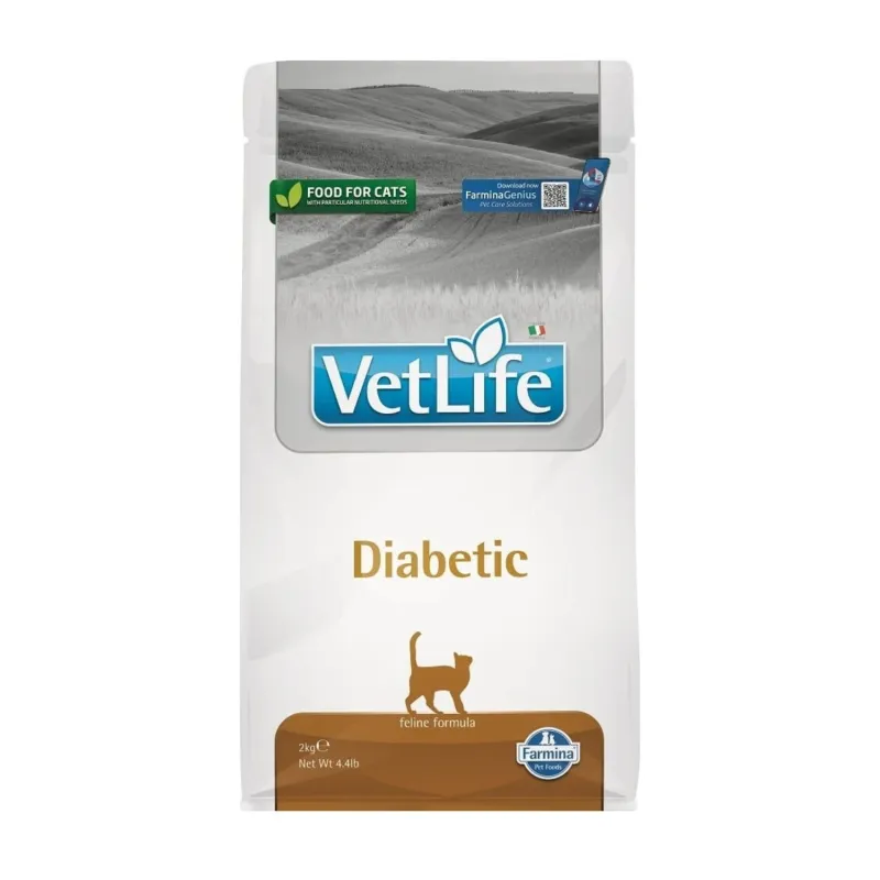Farmina diabeetikutest kassile täissööt VetLife Feline Diabetic