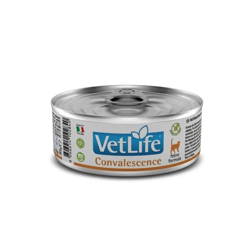 Farmina toiteliseks taastumiseks konserv kassile VetLife Feline Convalescence