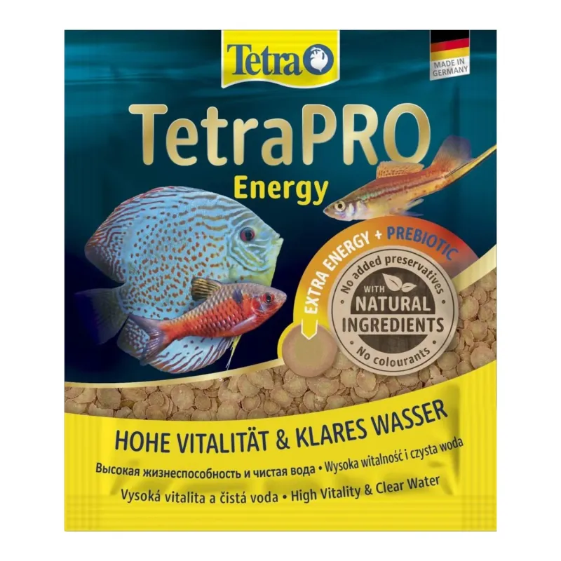 Tetra elujõulisuse parandamiseks täissööt kaladele PRO Energy
