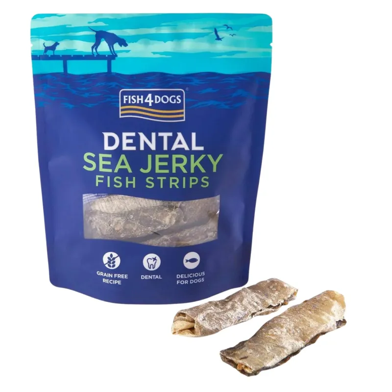 F4D koera maius Sea Jerky Skinny Strips