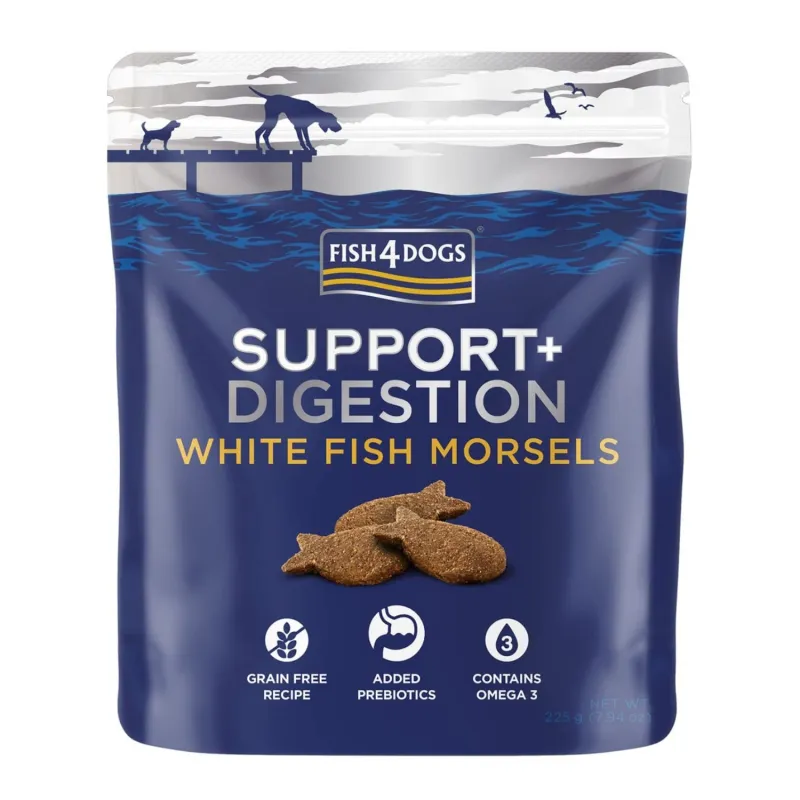 F4D koera maius White Fish Morsels Digestion
