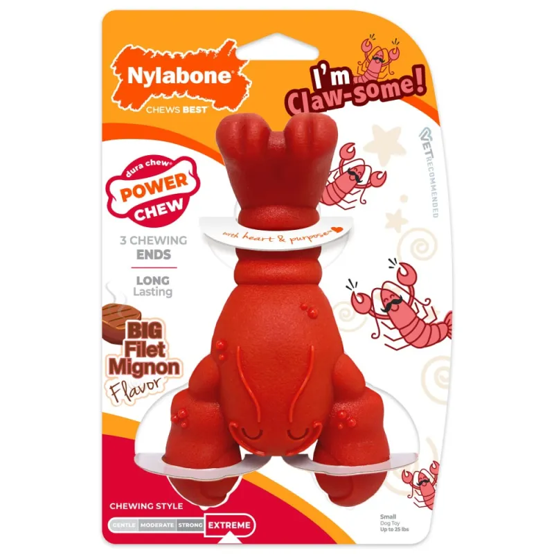 Nylabone  tugev merivähi kujuline närimismänguasi Extreme Chew Lobster