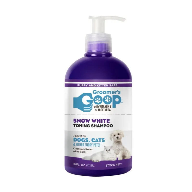 Groomer’s Goop Snow White šampoon valge karvaga koertele ja kassidele