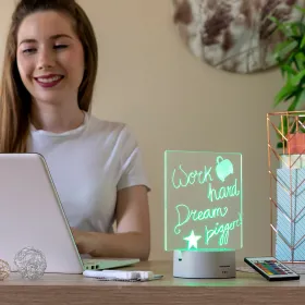 LED Piezīmju un Ziņojumu Dēlis Lemo InnovaGoods