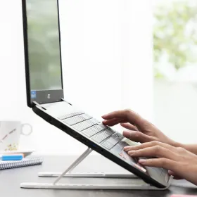 Kokkupandav ja reguleeritav sülearvuti alus Flappot InnovaGoods