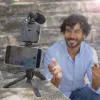 Vloginimui skirtas rinkinys su šviesa, mikrofonu ir nuotolinio valdymo pultu Plodni InnovaGoods 6 Dalys