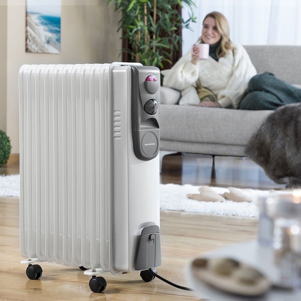 Масляный радиатор Oileven InnovaGoods 2500 W (11 секций)
