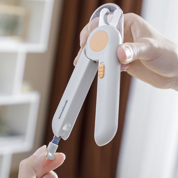 Augintinių nagų kirpimo žirklės su šviesos diodais Clipet InnovaGoods