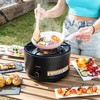 Portable Smokeless Charcoal Barbecue InnovaGoods Black (Refurbished B)