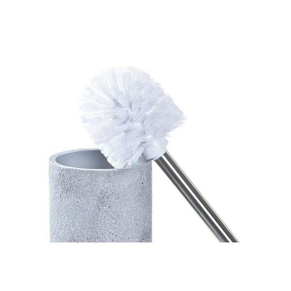 Toilet Brush DKD Home Decor Grey Silver Stainless steel | Buy online — Megaluks