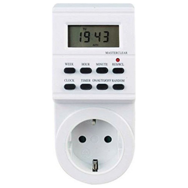 Kontaktligzda ar digitālo taimeri Silver Electronics 49401
