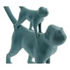 Декоративная фигура DKD Home Decor Зеленый Розовый Тропический Обезьяны 22,5 x 8 x 27,5 cm (2 штук)