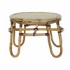 Šoninis staliukas DKD Home Decor Rotangas Bambukas (60 x 60 x 42 cm)