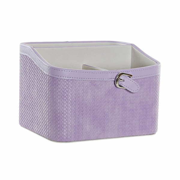 Distancinis valdymas DKD Home Decor Alyvinė Romantiškas 19 x 16 x 14 cm Poliuretanas Besisukantis