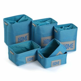 Korisetti Versa Home 30 x 40 x 45 cm Sininen