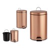 Pedal bin Berilo Copper 12 L