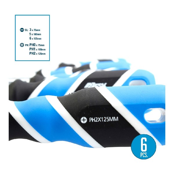 Korkkiruuvisetti Ferrestock (6 pcs)