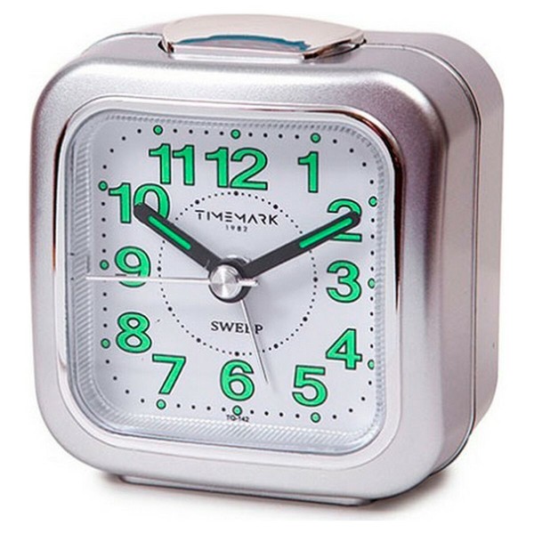 Analoginis žadintuvas Timemark Sidabras
