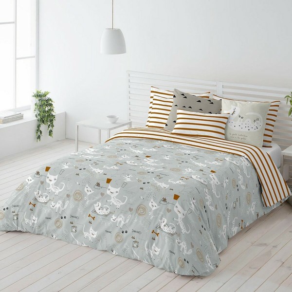 Šiaurės šalių viršelis Panzup Cats Lova 180/190 (260 x 220 cm)