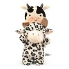 Soft toy for dogs Gloria Marvel Beige Polyester polypropylene Cow