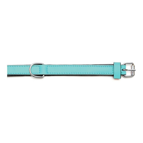 Собачий ошейник Gloria Стеганый Turquoise 55 cm (55 x 2,5 cm)