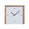 Sieninis laikrodis DKD Home Decor Balta Ruda Medžio Aliuminis Namai Miesto 20 x 4 x 30 cm