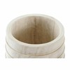 stādītājs DKD Home Decor Brūns Dabisks Kvadrāta Boho 17 x 17 x 16 cm