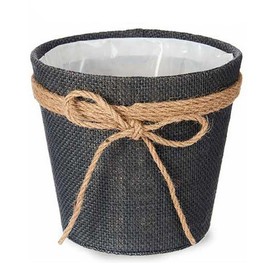 stādītājs Ibergarden Pelēks Plastmasa Laso 16 x 14,5 x 16 cm