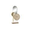 Table clock DKD Home Decor Golden Natural