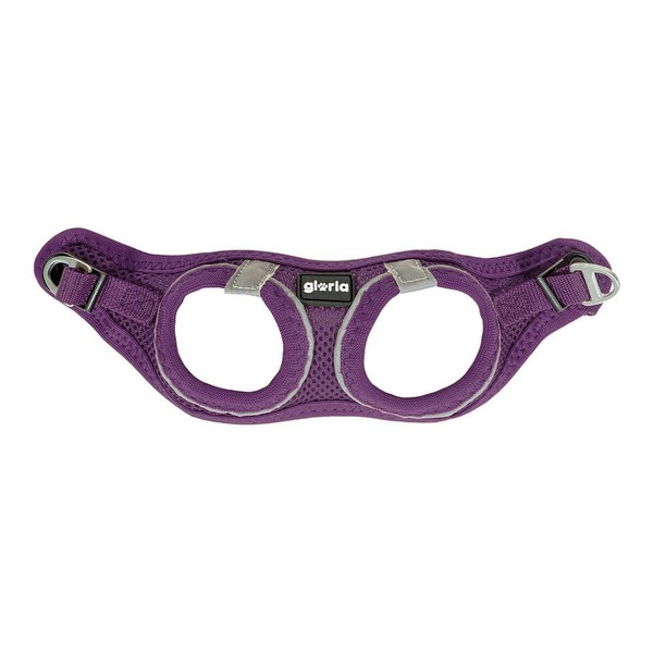 Упряжь для собак Gloria Air Mesh Trek Star Регулируемый Фиолетовый Размер XXXS (18-20 cm)