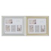 Foto rāmis DKD Home Decor Luxury 46,5 x 2 x 40 cm Stikls Sudrabains Bronza polistirols Tradicionāls (2 gb.)