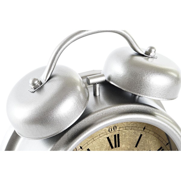 Table clock DKD Home Decor Silver