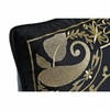 spilvens DKD Home Decor Melns Bronza 45 x 10 x 45 cm Arābija