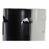 Sateenvarjoteline DKD Home Decor 19 x 47 cm Valkoinen Musta Teräs Sateenvarjot 19 x 19 x 47 cm (2 osaa)