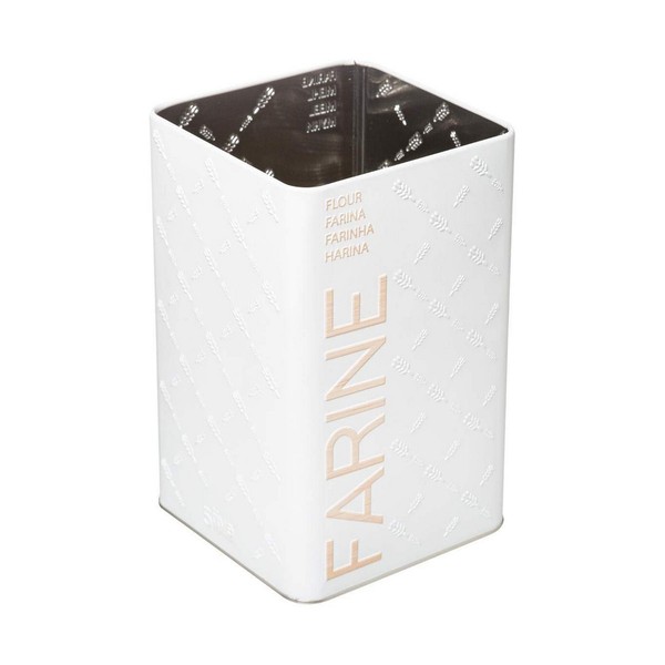 Universali dėžė Nature Scandi Metalinis Balta 1 Kg