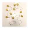LED gaismu vītne Decorative Lighting Zelts