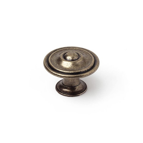 Ovinuppi Rei Metalli Käytetty Ø 35 x 26 mm Pyöreä Vanhahtava viimeistely 4 Kappaletta