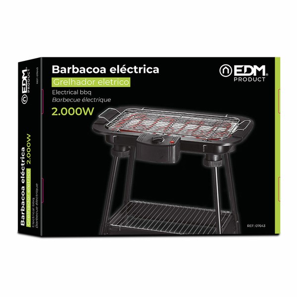 Electric Barbecue EDM 07643 2000 W | Buy online — Megaluks